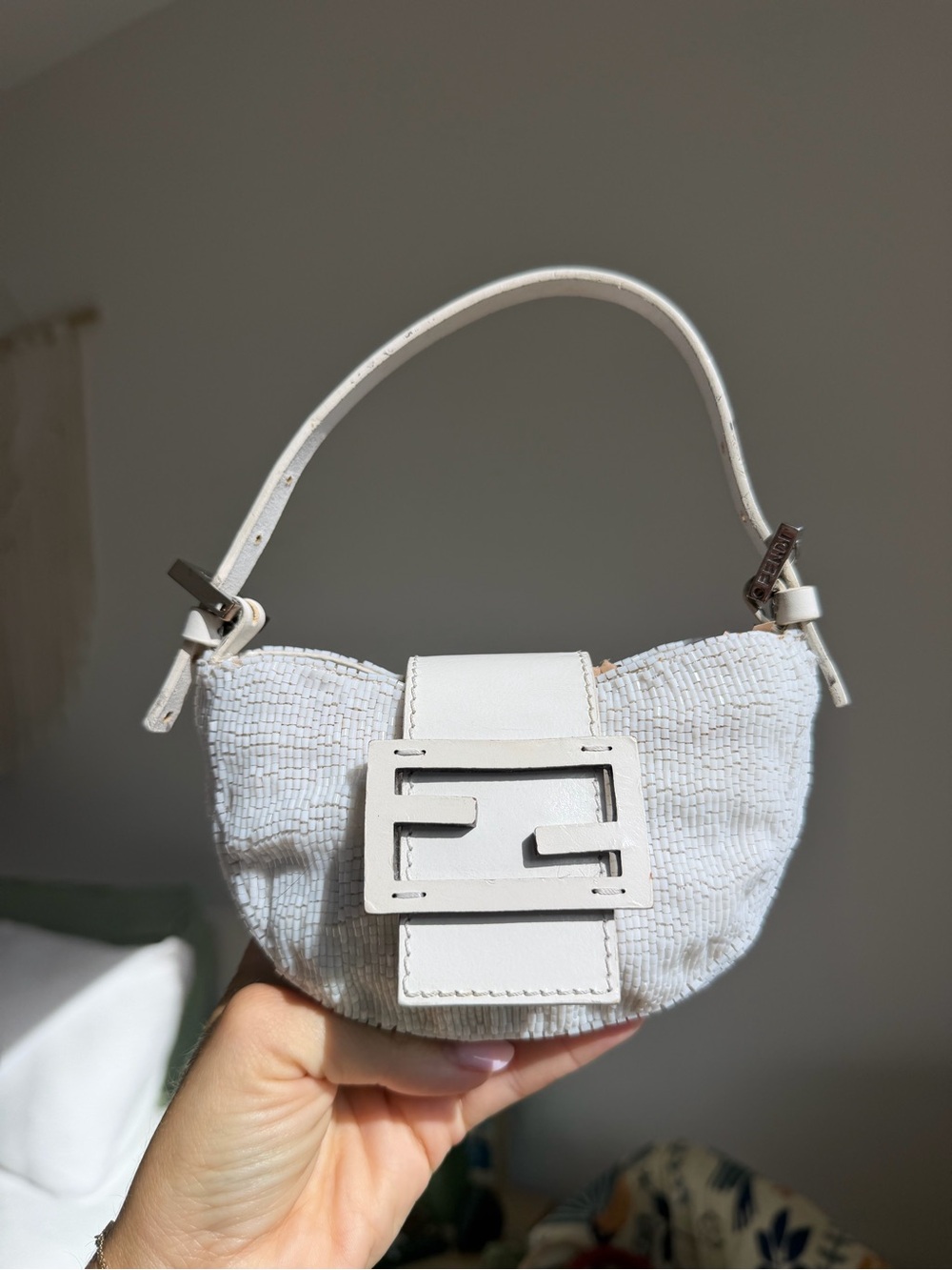Fendi Mini Croissant Bag, Vintage & RARE, w/coa - Picture 8 of 13